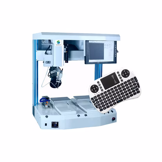 5 Axis Intelligent Automatic SMD PCB PCBA Assembly Mini Soldering Robot